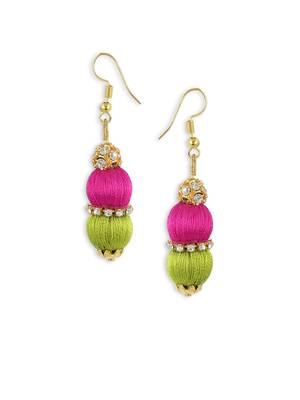 Girls Pink Ethnic Necklace Set 3