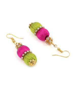Girls Pink Ethnic Necklace Set 4