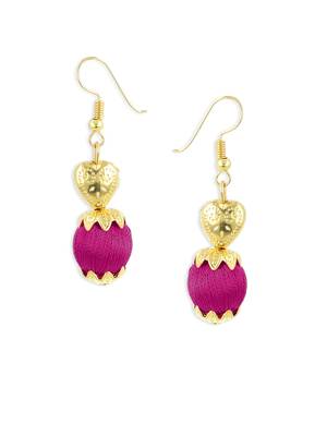 Girls Pink Ethnic Necklace Set 3