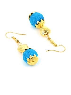 Girls Blue Ethnic Necklace Set 4