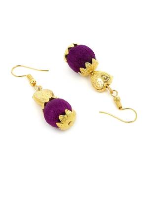 Girls Purple Ethnic Necklace Set 4