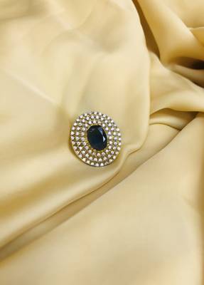 Gold cubic zirconia rings 1