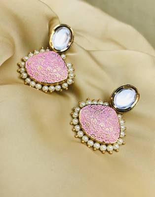 Gold earrings 2