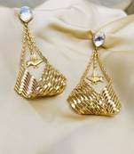 Gold earrings