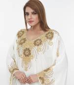 Dubai Kaftan Women Dress Long Gown Farasha Morocco Wear