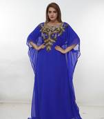 Dubai Kaftan Women Dress Long Gown Farasha Morocco Wear