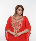 Dubai Kaftan Women Dress Long Gown Farasha Morocco Wear
