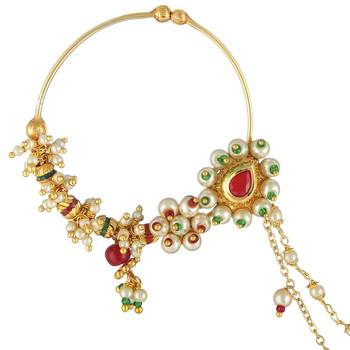 Multicolor Cubic Zirconia Nose Ring 2
