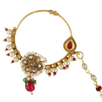 Multicolor Cubic Zirconia Nose Ring 2