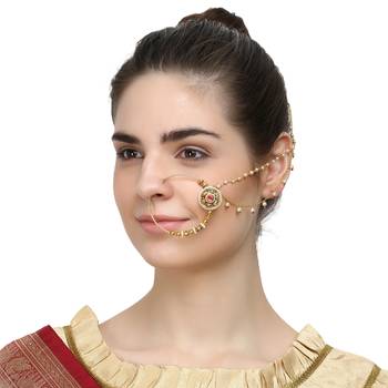 Multicolor Cubic Zirconia Nose Ring 1
