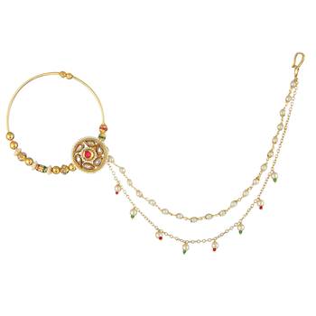 Multicolor Cubic Zirconia Nose Ring 3
