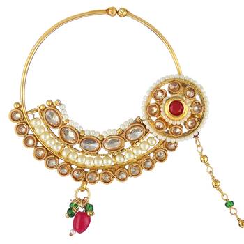 Multicolor Cubic Zirconia Nose Ring 2
