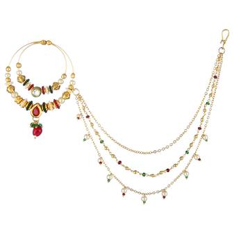 Multicolor Cubic Zirconia Nose Ring 3