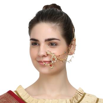 Multicolor Cubic Zirconia Nose Ring 1