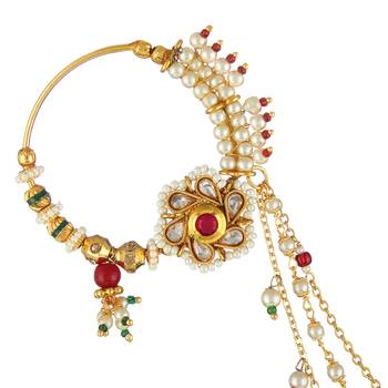 Multicolor Cubic Zirconia Nose Ring 2