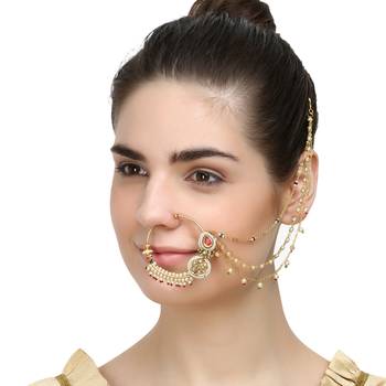 Multicolor Cubic Zirconia Nose Ring 1
