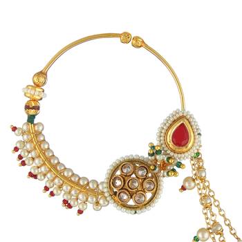 Multicolor Cubic Zirconia Nose Ring 2