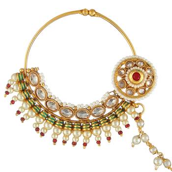 Multicolor Cubic Zirconia Nose Ring 2