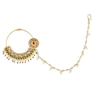 Multicolor Cubic Zirconia Nose Ring 3