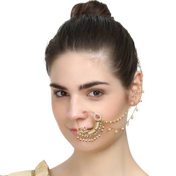 Multicolor Cubic Zirconia Nose Ring 1