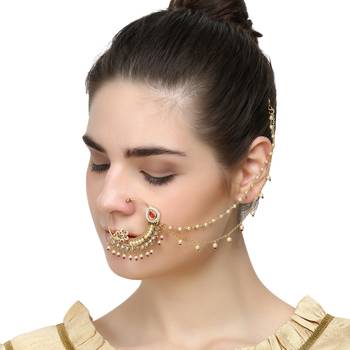 Multicolor Cubic Zirconia Nose Ring 2