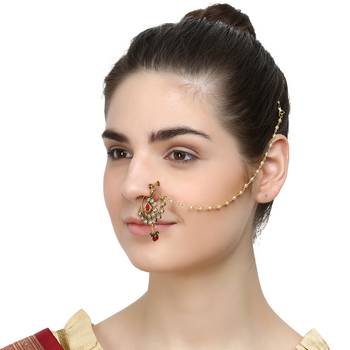 Multicolor Cubic Zirconia Nose Ring 1
