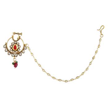 Multicolor Cubic Zirconia Nose Ring 3