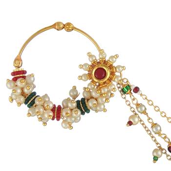 Multicolor Cubic Zirconia Nose Ring 3