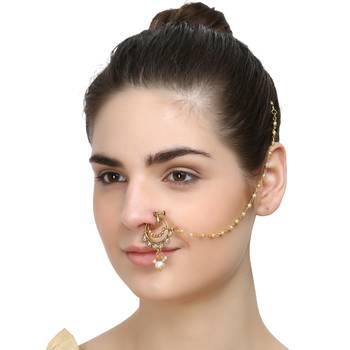 Multicolor Cubic Zirconia Nose Ring 1