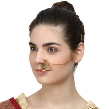 Multicolor Cubic Zirconia Nose Ring 1