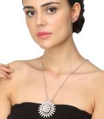 Gold Cubic Zirconia Pendants