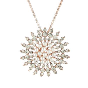 Gold Cubic Zirconia Pendants 4