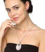 Gold Cubic Zirconia Pendants