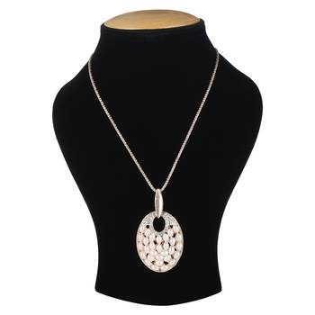 Gold Cubic Zirconia Pendants 2