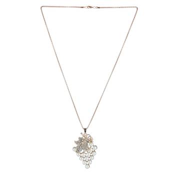 Gold Cubic Zirconia Pendants 3