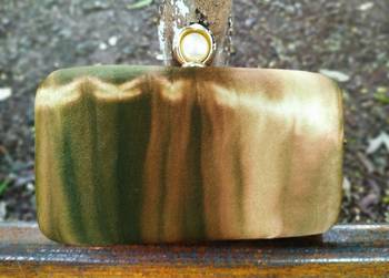bagzVela Golden & Brown Color Clutch 2