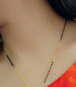 White diamond mangalsutra