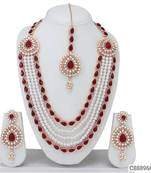 Red diamond jewellery-combo