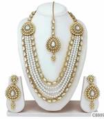 White diamond jewellery-combo