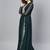 Green Embroidered Georgette Islamic Dresses