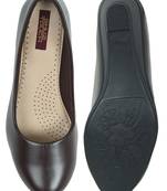 brown synthetic bellies-shoes