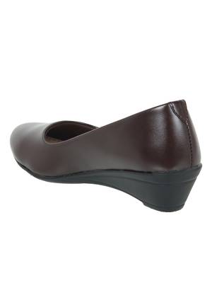 brown synthetic bellies-shoes 3