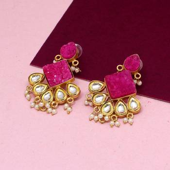 Pink danglers-drops 1