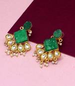 Green danglers-drops