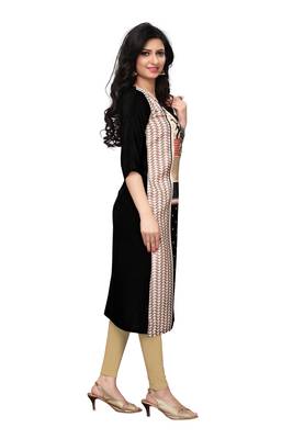 Multicolor printed crepe ethnic-kurtis 2
