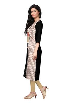 Multicolor printed crepe ethnic-kurtis 3