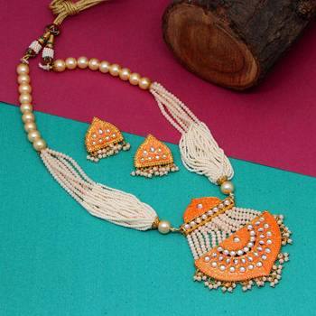 Orange necklace-sets 2