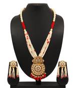 Red necklace-sets