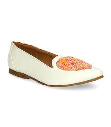 white solid rubber sandals