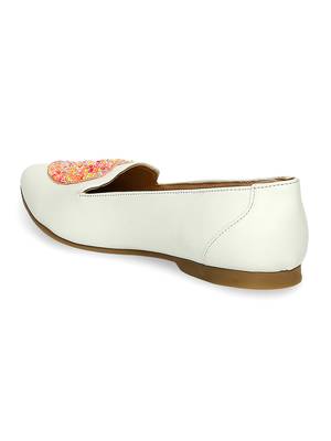 white solid rubber sandals 2